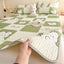 Latex Bedding Mat Pad Topper Cool Silky Pillow Case Cover Carousel 5