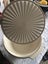 Retro Tupperware large beige Salad bowl with lid Carousel 5