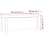 Storage Box With Cushion White 105X40x45 Cm Blanket Boxes Carousel 2