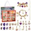 DIY 24 Days Christmas Countdown Calendar Bracelets Set Carousel 1