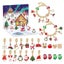 DIY 24 Days Christmas Countdown Calendar Bracelets Set Carousel 3