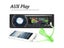 Car Audio Radio 1din Bluetooth Stereo MP3 Player FM Receiver 12V Support Phone Carousel 3