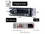 Car Radio 1din Bluetooth Audio Stereo MP3 Player FM Receiver 60Wx4 With Remote Carousel 6