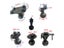 Car Suction Cup For Dash Cam Holder Vehicle Video Recorder With 6 Types Adapter Carousel 5