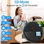 Multi Function Bluetooth CD Player,Dual Speaker Stereo Carousel 7