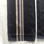 Vintage Stripe Japanese Kimono Silk Panels X6 Fabric Pieces Carousel 4