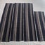 Vintage Stripe Japanese Kimono Silk Panels X6 Fabric Pieces Carousel 11
