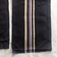 Vintage Stripe Japanese Kimono Silk Panels X6 Fabric Pieces Carousel 10