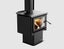 Masport Kaituna Fireplace Freestanding Ultra-Low Emissions Wood Fire on Pedestal Carousel 4