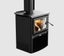 Masport Kaituna Fireplace Freestanding Ultra-Low Emissions Wood Fire Stacker Carousel 7