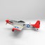 Volantex RC 768-1 Mustang P-51D 750mm Wingspan EPO Warbird RC Airplane RTF ( ... Carousel 3