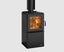 Masport Clutha Fireplace Freestanding Ultra-Low Emissions Wood Fire Pedestal Carousel 3