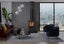 Masport Clutha Fireplace Freestanding Ultra-Low Emissions Wood Fire Pedestal Carousel 4