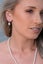 Genuine Sterling Silver and Cultured Pearl Clip On Drop Earrings Carousel 2