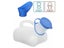 Outdoor Portable 1000ml Urine Bottle Bag For Travel Camp Hiking Carousel 3