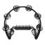 tambourine jingle single row tambourine Tambourine Jingle Black Cat Shape Non Carousel 7