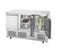 1365mm Commercial Chilled Prep Bench - 3 Door Stainless Steel Refrigerator Carousel 3