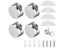 Wall Mount Mirror Carousel 6
