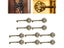 For Furniture Cabinet Vintage Key Key Furniture Cabinet Antique Hole Head Key Carousel 3