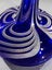 Vintage Handblown Art Glass Candle Holder Carousel 3