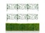 4/6pcs Garden Fence Border Decorative Outdoor Landscape Wire Border Edging Carousel 3