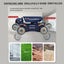 Remote Control Car 2.4GHz RC Robot Dog Toy with Spray Lights Music 360 Degree Ro Carousel 10