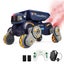 Remote Control Car 2.4GHz RC Robot Dog Toy with Spray Lights Music 360 Degree Ro Carousel 4