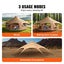 New Canvas Tent 4 Seasons 5 m/16.4 ft Bell Tent for Camping with Stove Jack Carousel 4