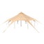 New Canvas Tent 4 Seasons 5 m/16.4 ft Bell Tent for Camping with Stove Jack Carousel 11