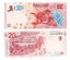 ARGENTINA 20 Pesos 2017 - 20 Guanaco (Llama) banknote UNC Carousel 1
