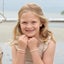 Bambini Violet Pearl Child's / Baby's Bracelet with Extension Carousel 2