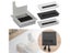 Rectangular Desk Cable Grommet Hole Holder With Black Brush Outlet Ports Carousel 2
