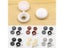 100Pcs Hinged Plastic Screw Cap Cover For Wood Furniture Carousel 2
