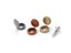 100Pcs Hinged Plastic Screw Cap Cover For Wood Furniture Carousel 6