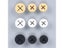 10Pcs Desk Cord Grommet Silicone Cable Hole Cover Carousel 6