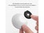 Round Desk Hole Cover 60mm Silver Waterproof Detachable Dustproof Non Slip Carousel 5