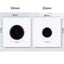 Computer Desk Cable Hole Cover Wire Grommets Carousel 8
