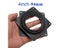 360 Degree Rotating Hollow Turntable Plate 3 4 6 Inches Heavy Duty Metal Carousel 5