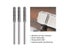 XCAN Rotary File 10pcs 3mm Tungsten Carbide Rotary Burrs Set Accessories For Carousel 5