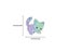 10/30/50PCS Starry Sky Cat PVC Sticker School Supplies Decoration Carousel 6