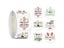 100-500pcs Merry Christmas Sticker Holiday Party New Year Decoration Gift Box Carousel 3