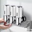 Bathroom Shower Soap Shampoo Gel Dispenser Carousel 1