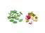 20/30/50pcs Cactus Shaped Thumb Tacks Decorative Drawing Pins Office Supplies Carousel 8