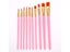 10 Pcs Full Set Nylon Hair Painting Brushes For Art Supplies Carousel 6