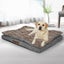 Dog Calming Bed Pet Cat Removable L Khaki Large Carousel 7
