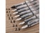 8 Size Calligraphy Parallel Pen Art Flat Tip Tibetan Arabic Fountain Pen Carousel 4