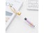 New Upgraded 3008 Piston Transparent Fountain Pen With Golden EF F Nib Trim Carousel 3