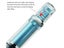 New Upgraded 3008 Piston Transparent Fountain Pen With Golden EF F Nib Trim Carousel 6