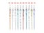 1 Handmade Glass Light Tube Pen 3D Glass Dip Pen Crystal Pen Holder Immersion Carousel 5