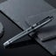 Asvine V126 Vacuum Filling Fountain Pen Titanium EF/F/M Nib Matte Gray Acrylic Carousel 3